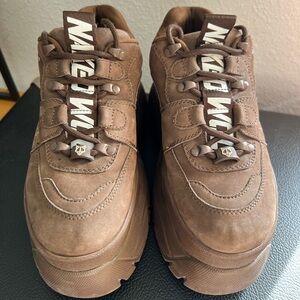 Naked Wolfe Brown Sneakers